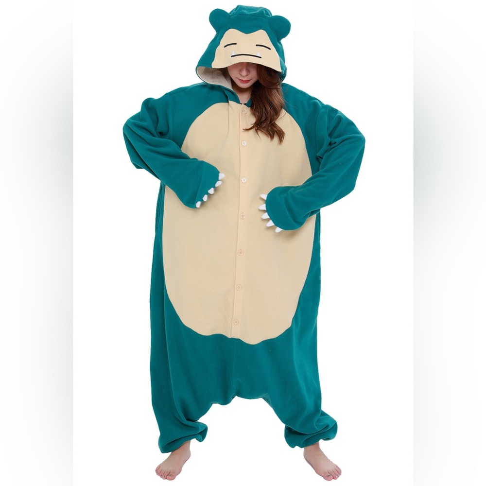 Snorlax Kigurumi Pokémon Onesie Costume - Regular